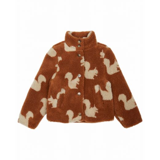 MANTEAU FOURRURE | ECUREUIL