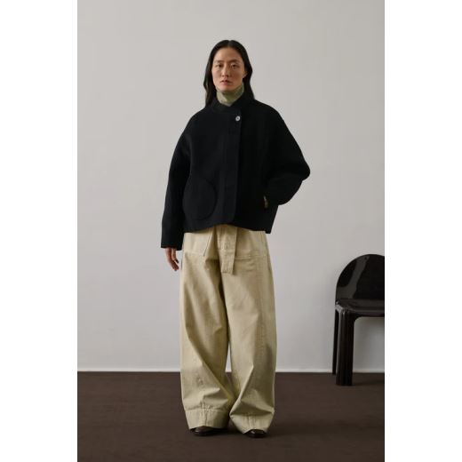 MANTEAU WINDSOR | NOIR