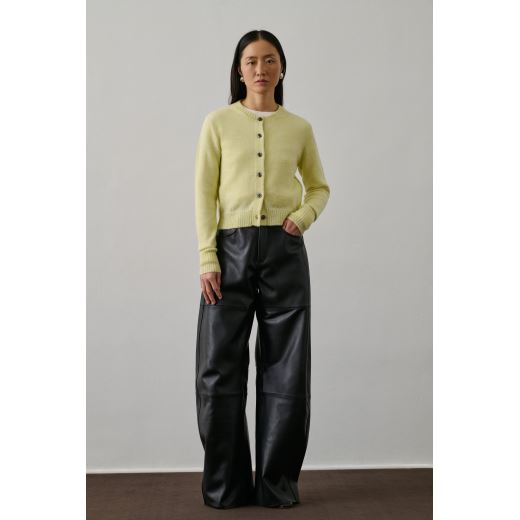 CARDIGAN GRIFFITH | JAUNE ACIDE