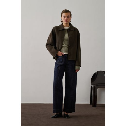 MANTEAU GYODA | KAKI BRUN