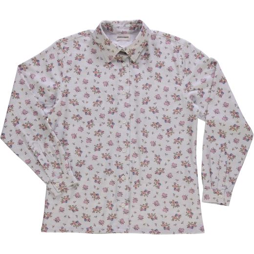 CHEMISE CAPUCINE | FLEURI ROSE GRIS