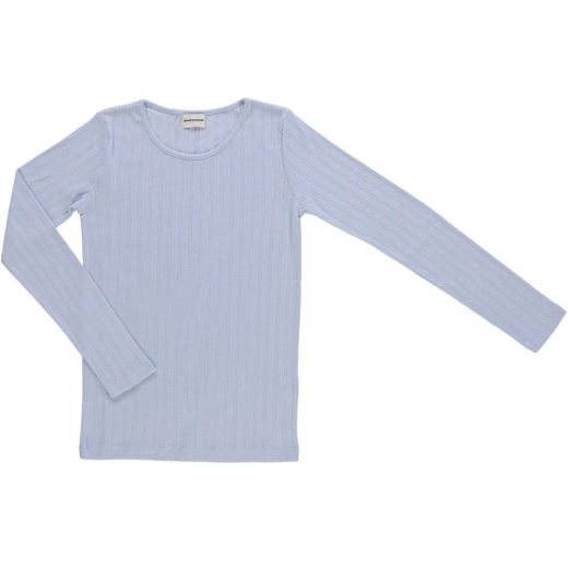 T-SHIRT EGLANTINE POINTELLE | BALLAD BLUE