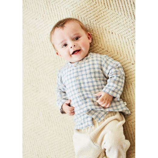 BLOUSE BÉBÉ CARREAUX
