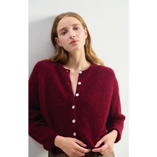 CARDIGAN VITOW | CERISIER CHINÉ