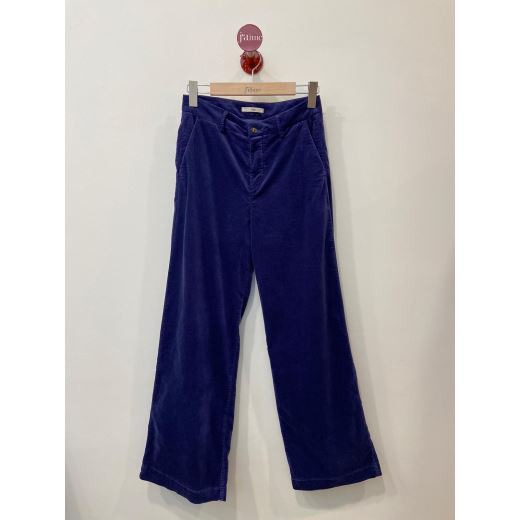 PANTALON PACIFIE VELOURS LISSE | DUSK