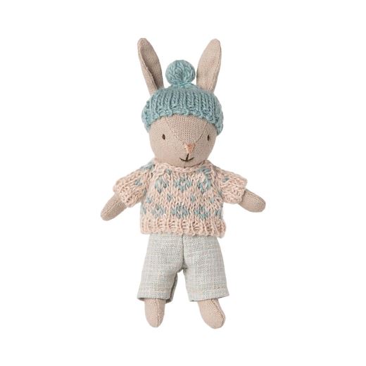 LAPIN BÉBÉ HIVER | SABLE MENTHE