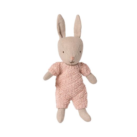 LAPIN BÉBÉ | SABLE TRICOT ROSE