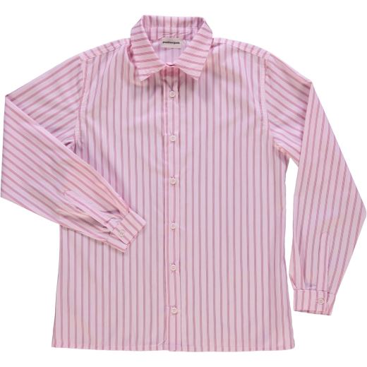 CHEMISE CAPUCINE | RAYURES ROSE