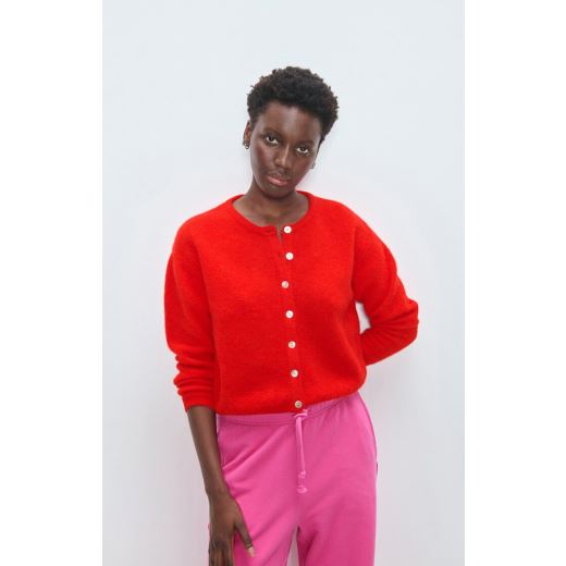 CARDIGAN VITOW | FRAISE