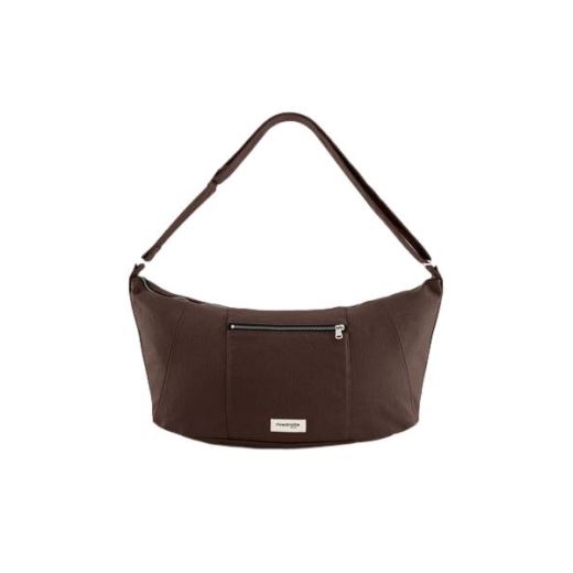 SAC CHARLOT ENDUIT | CHOCOLATE BROWN