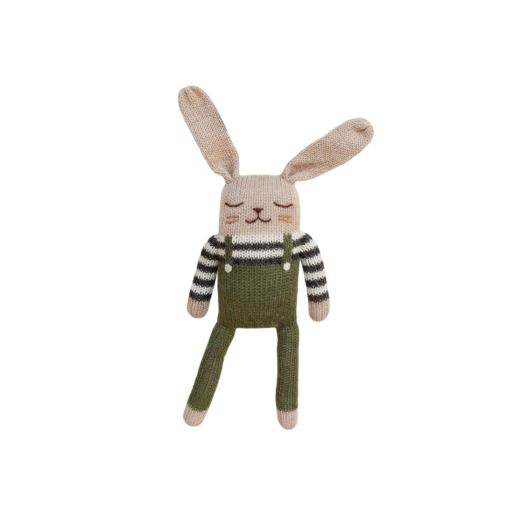DOUDOU LAPIN | SALOPETTE OLIVE