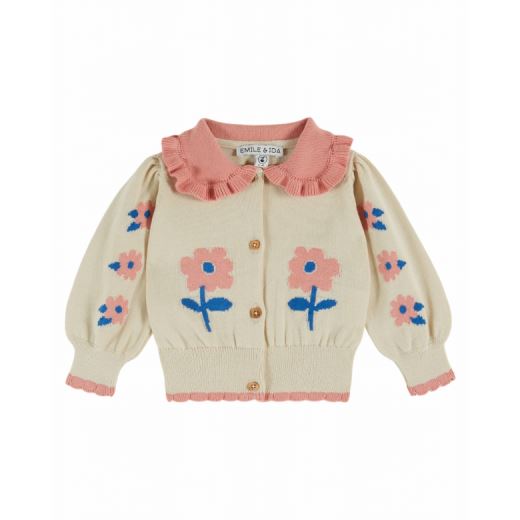 CARDIGAN FLEURS