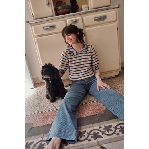 PULL DAUPHIN | RAYURE MARINA