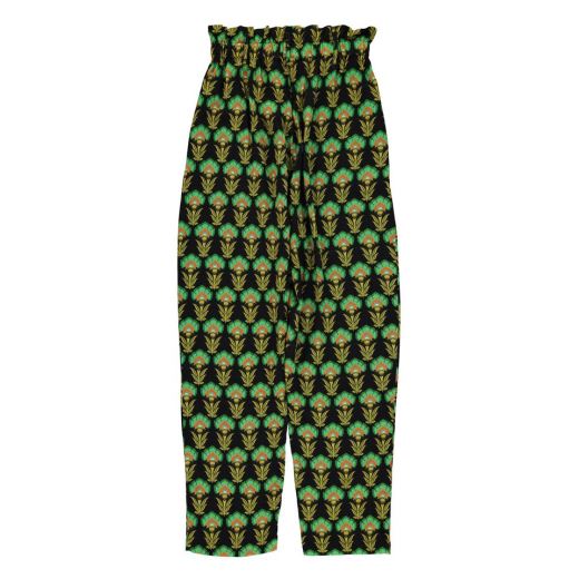 PANTALON GREEN FLOWERS