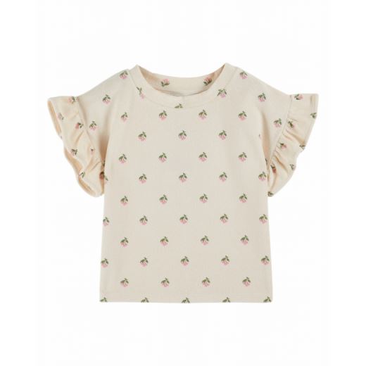 TEE SHIRT ÉPONGE CERISETTE