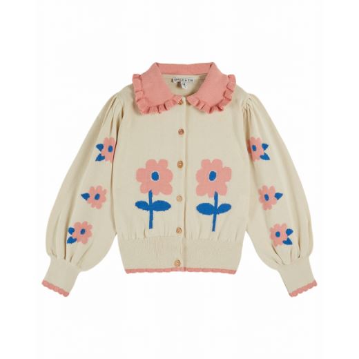 CARDIGAN FLEURS