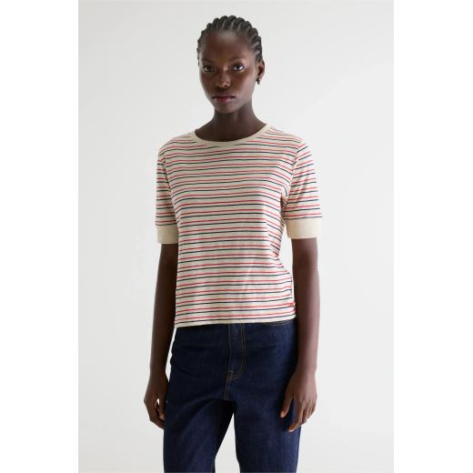 TEE SHIRT CIAS | RAYURES ROUGES