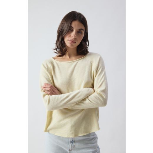 TEE SONOMA ML COL BATEAU | VANILLE VINTAGE