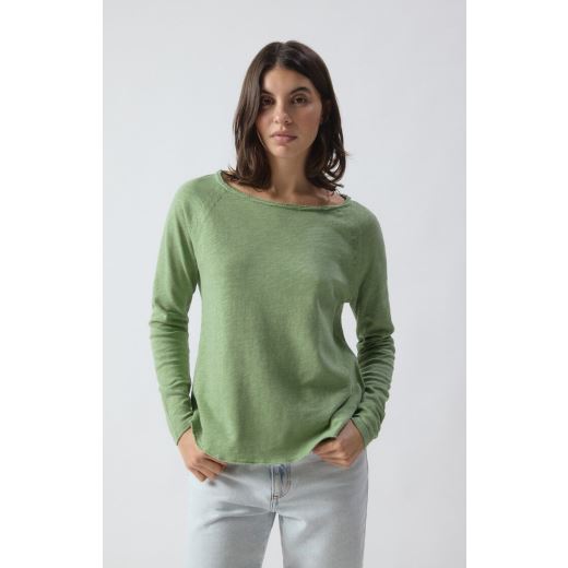 TEE SONOMA ML COL BATEAU | CITRONELLE VINTAGE