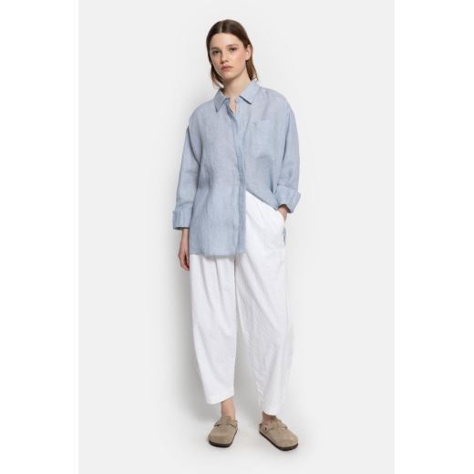 CHEMISE NUGGET | BLUE POPLINE