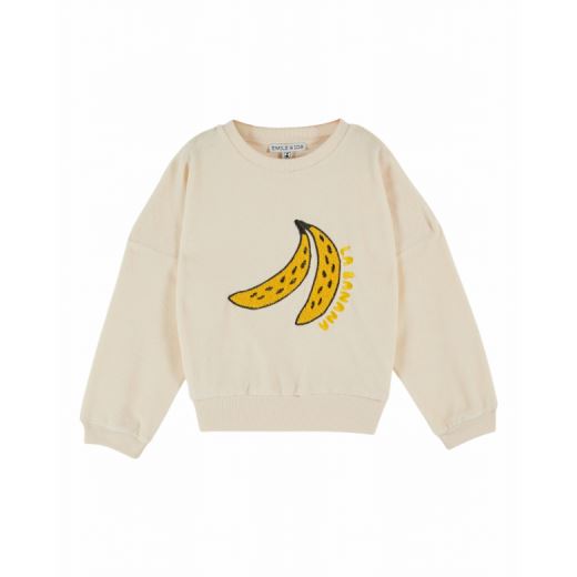 SWEAT BRODÉ | CRÈME