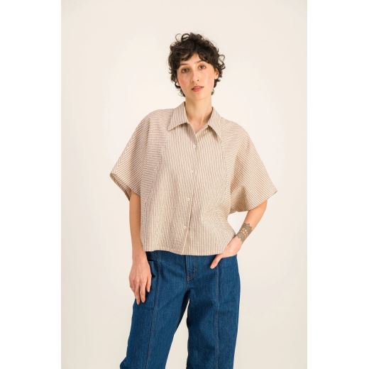 CHEMISE DONNA | BEIGE