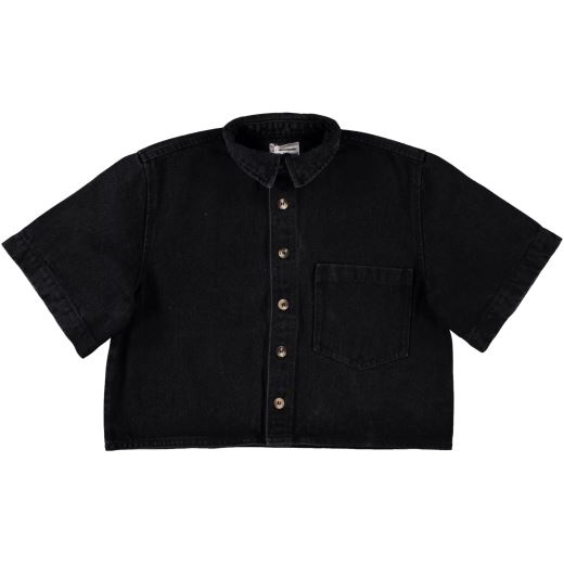 CHEMISE CARVI | DENIM NOIR