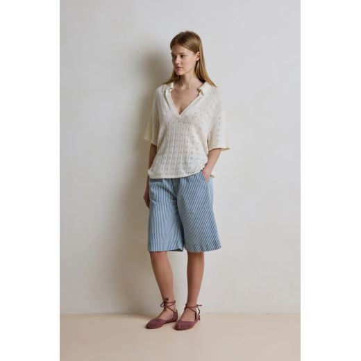 SHORT JIMINY STRIPES | BLUEBELL