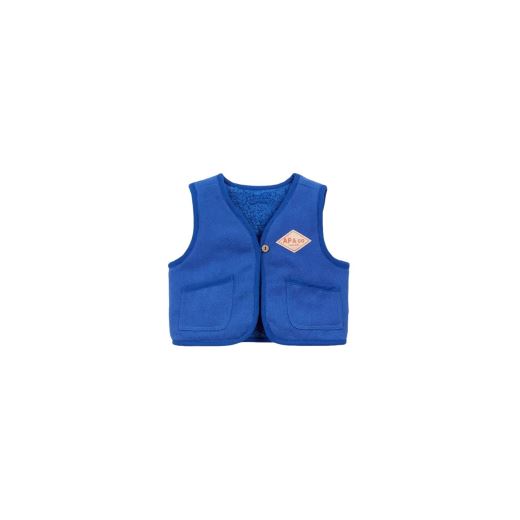 GILET SHERPA | COBALT