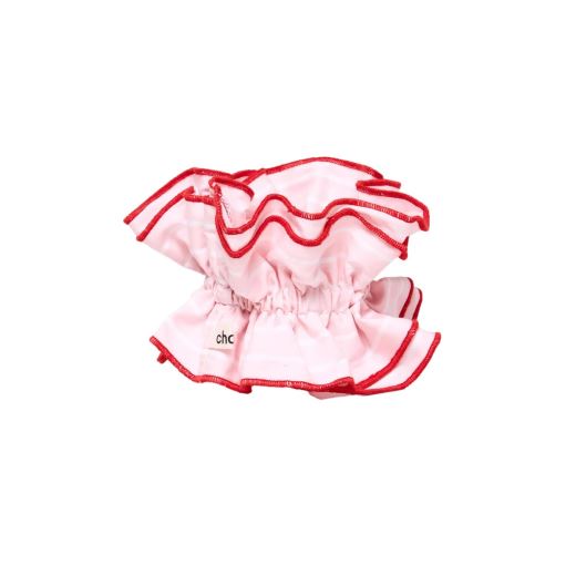 MAXI CHOUCHOU | RAYÉ ROSE ET ROUGE