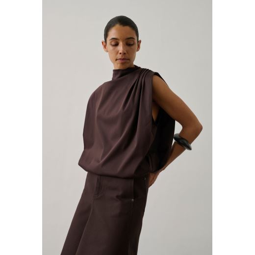 TEE SHIRT IDRIS | MARRON