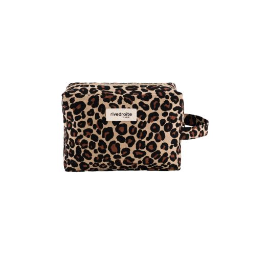 TROUSSE TOURNELLE XL | LÉOPARD CLAIR