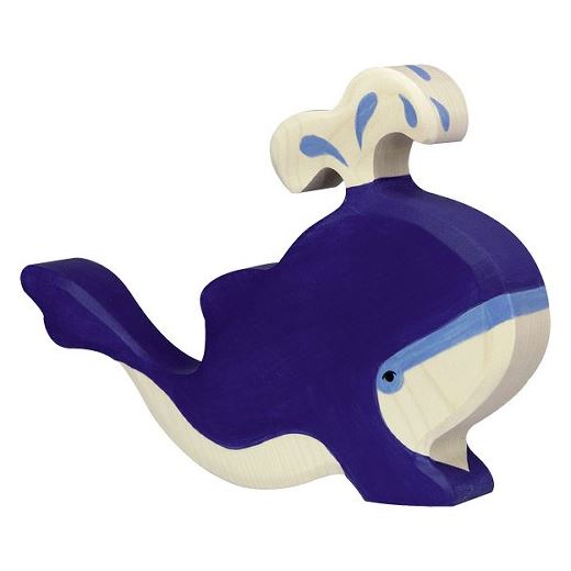 BALEINE BLEUE AVEC JET D'EAU