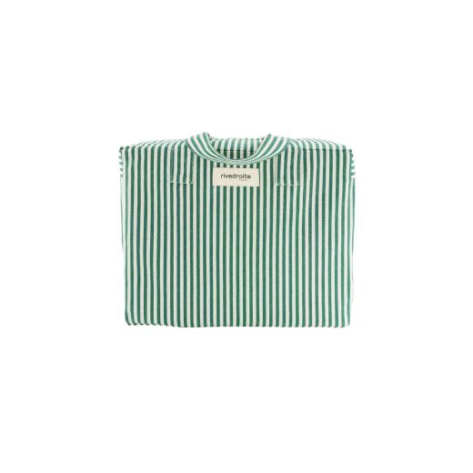 SAC 24H CÉLESTIN | RAYÉ VERT ET BLANC
