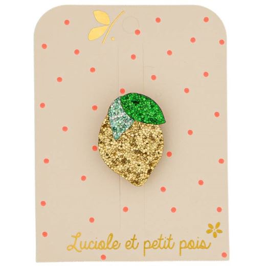 BROCHE CITRON