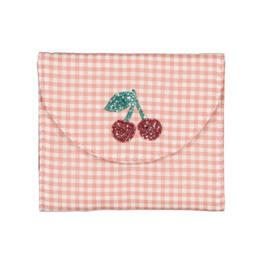 POCHETTE PORTE BARRETTES | CERISE