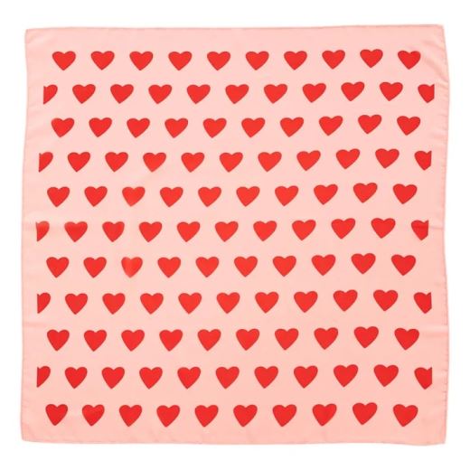 BANDANA COEUR ROUGE