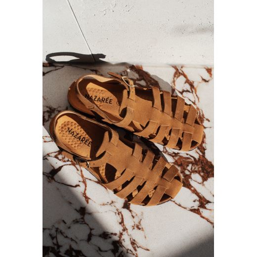SANDALES GAÏA | NOISETTE