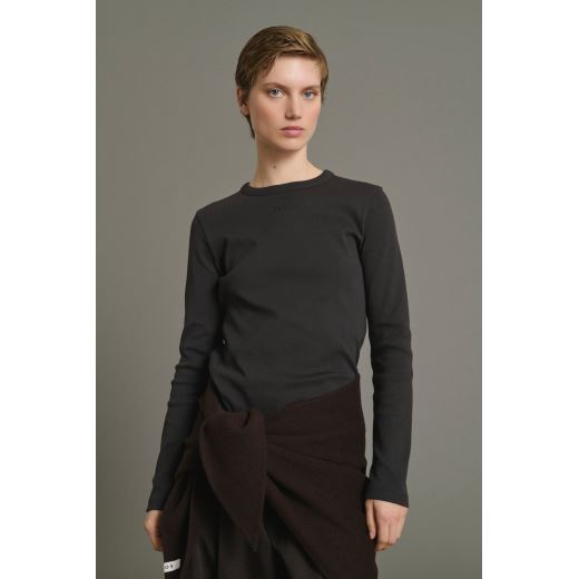 TEE SHIRT FLAVIE | CHARBON