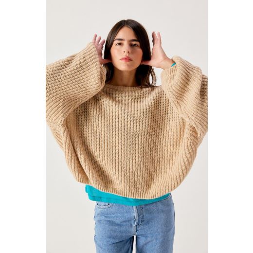 PULL CYROW | BEIGE CLAIR