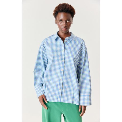 CHEMISE RINIWAY | VICHY AZUR