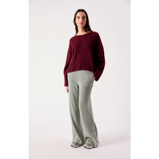 PULL VITOW COL ROND | GRENAT