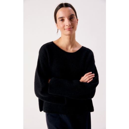 PULL VITOW COL ROND | NOIR