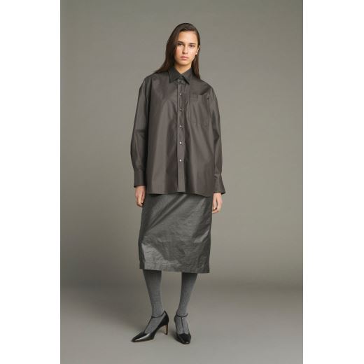 CHEMISE CARLOTTA | MARRON