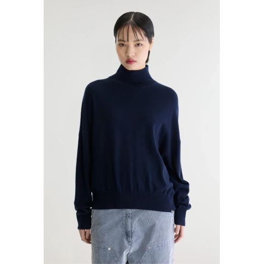 PULL COL ROULÉ SONYS | MARINE