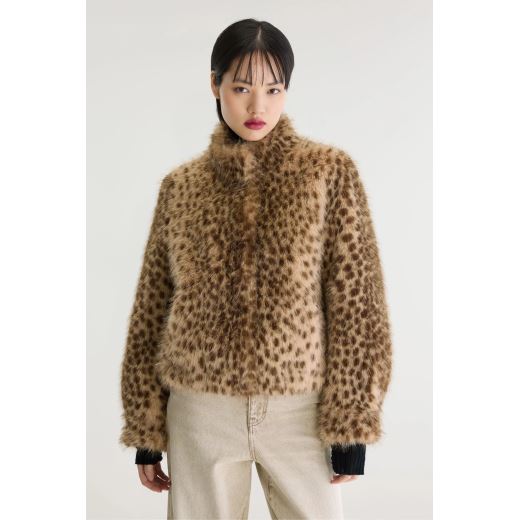 VESTE EN PEAU ENJOY