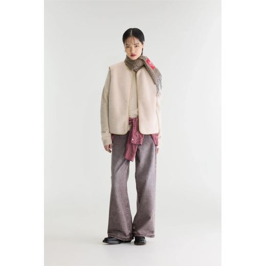 VESTE SANS MANCHES ELINOR | NATURAL