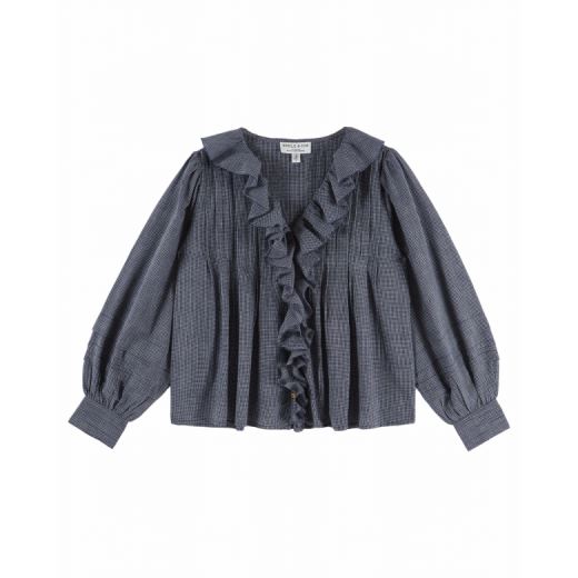 BLOUSE KHADI VOLANT | HELSINKI