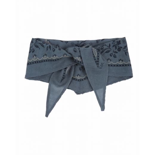 FOULARD | TULIPE BLEUE