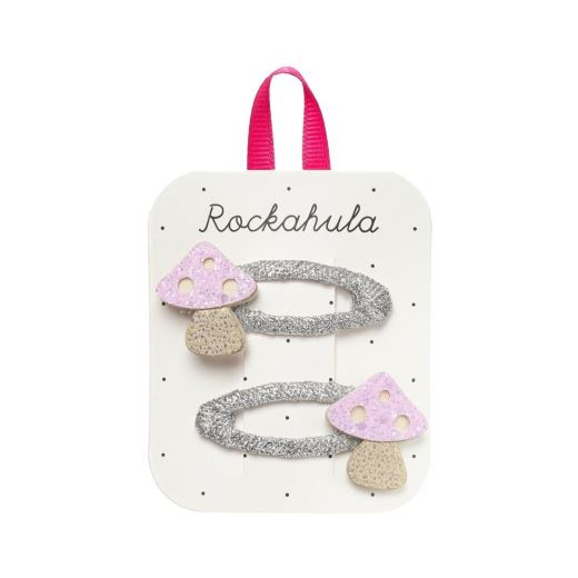 BARRETTE CHAMPIGNON ROSE